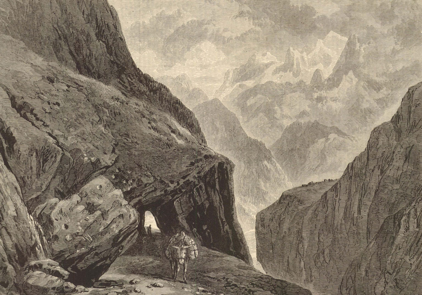 The Pass of St. Gotthard, from Turner's